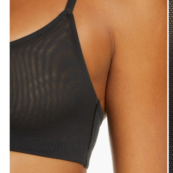 SKIMS Mesh Scoop Bralette, L - Picture 4 of 4